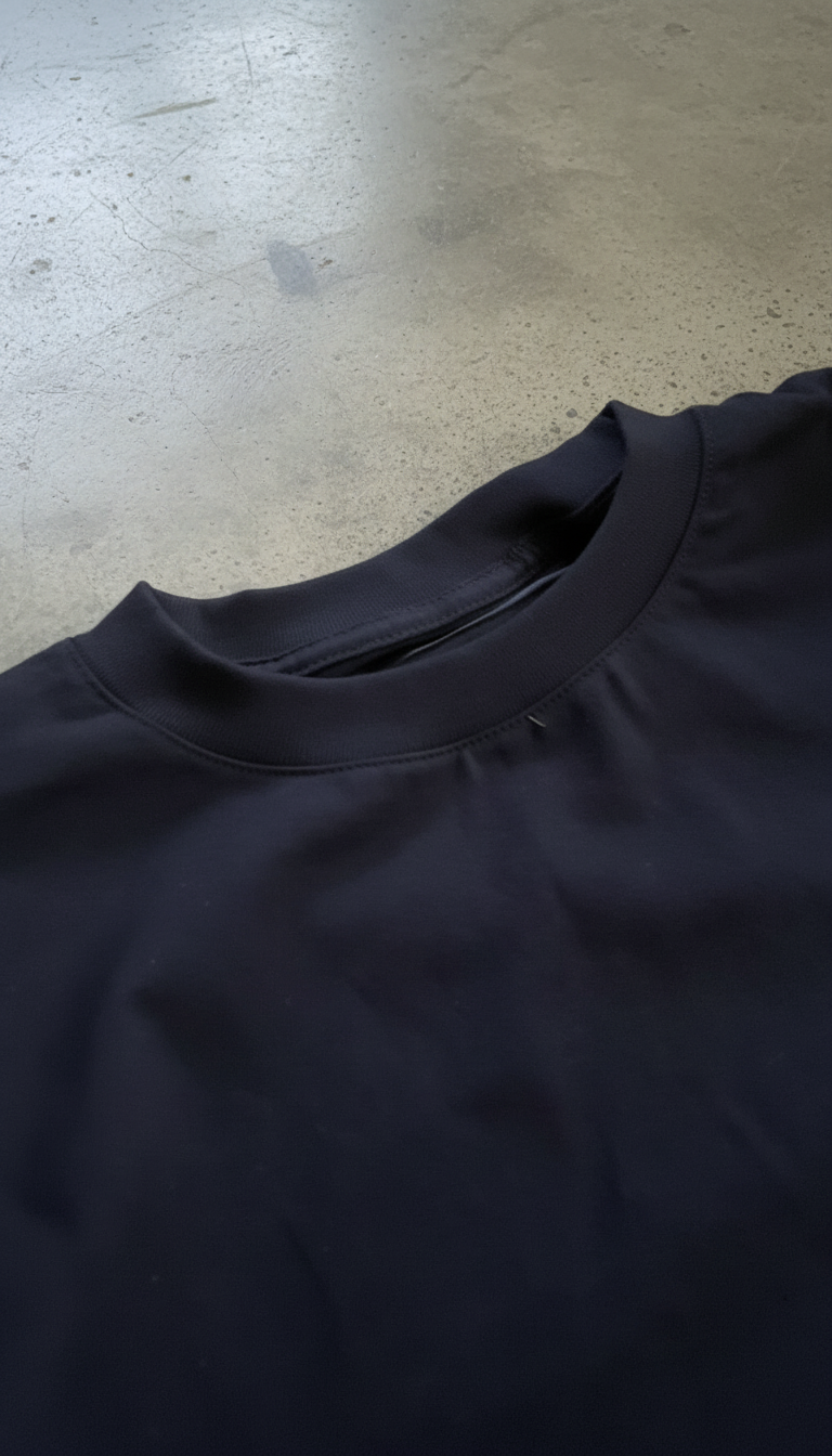 PLAYERA BLACK 240 GSM