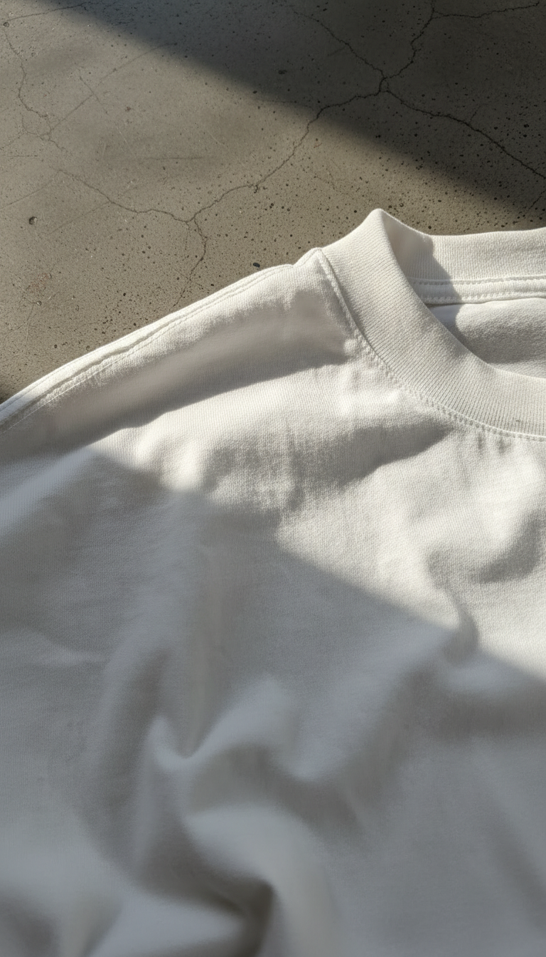 PLAYERA IVORY 240 GSM