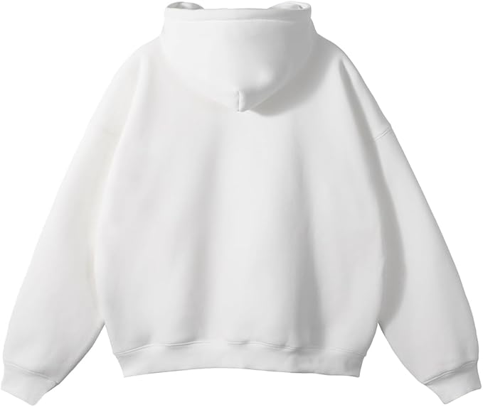 HOODIE WHITE 400 GSM