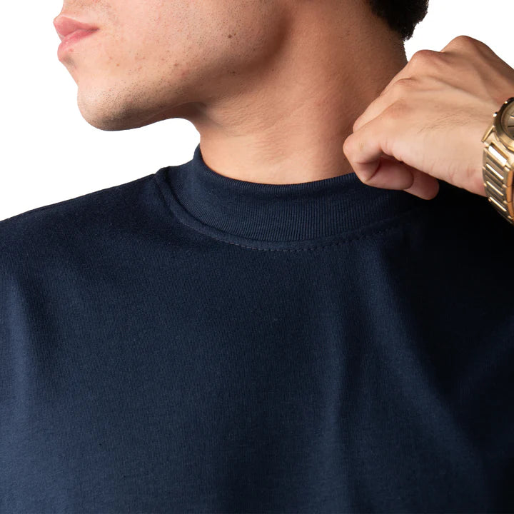 PLAYERA NAVY 300 GSM