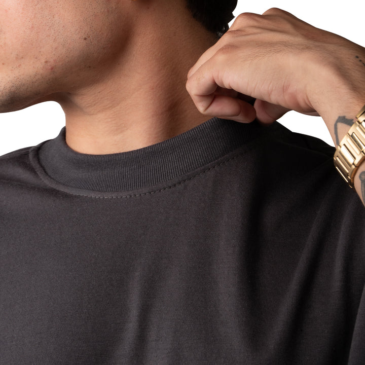 PLAYERA GRIS 300 GSM