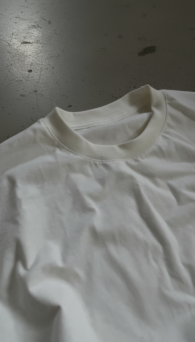 PLAYERA IVORY 240 GSM