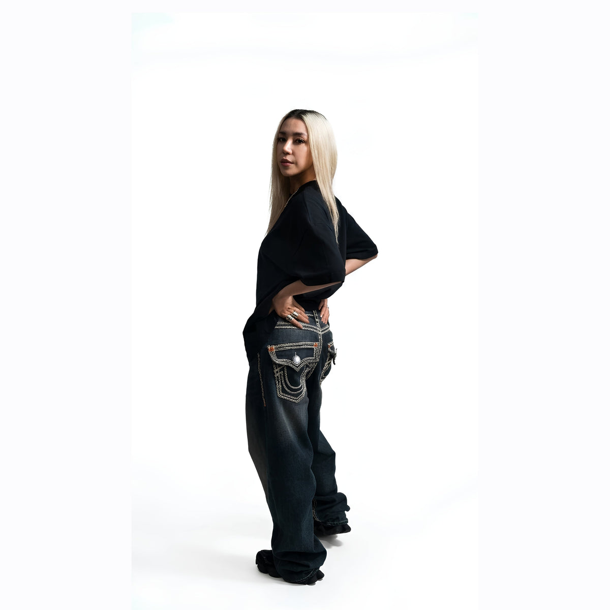 BLACK-OFF 300 GSM SEMI-OVERSIZE