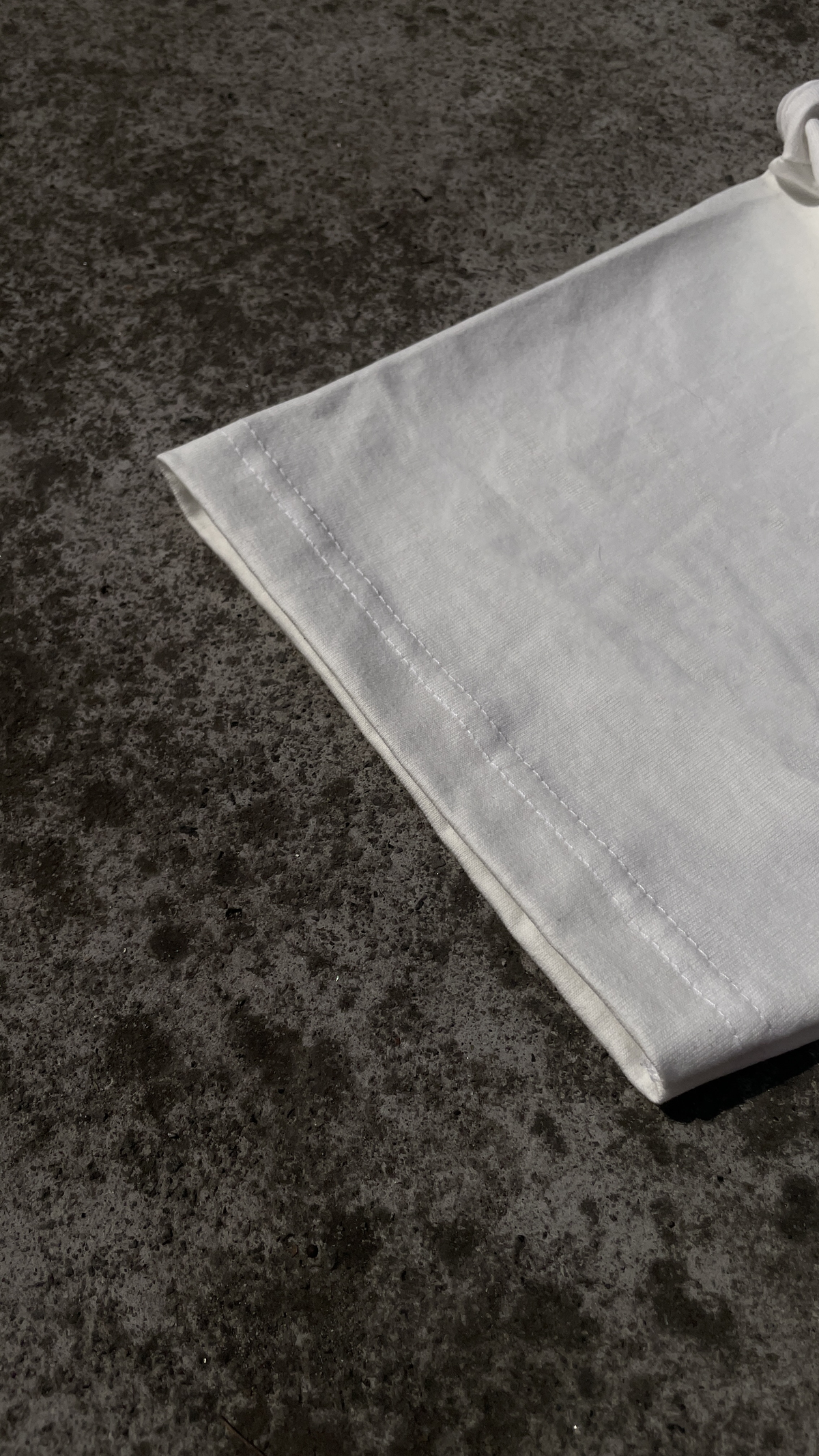 WHITE 300 GSM SEMI-OVERSIZE