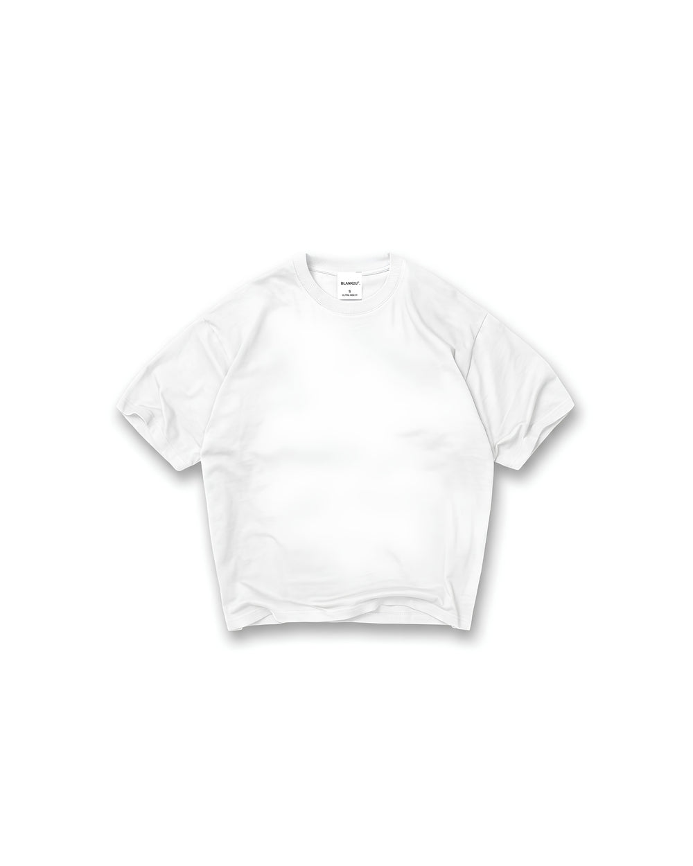 WHITE 300 GSM SEMI-OVERSIZE