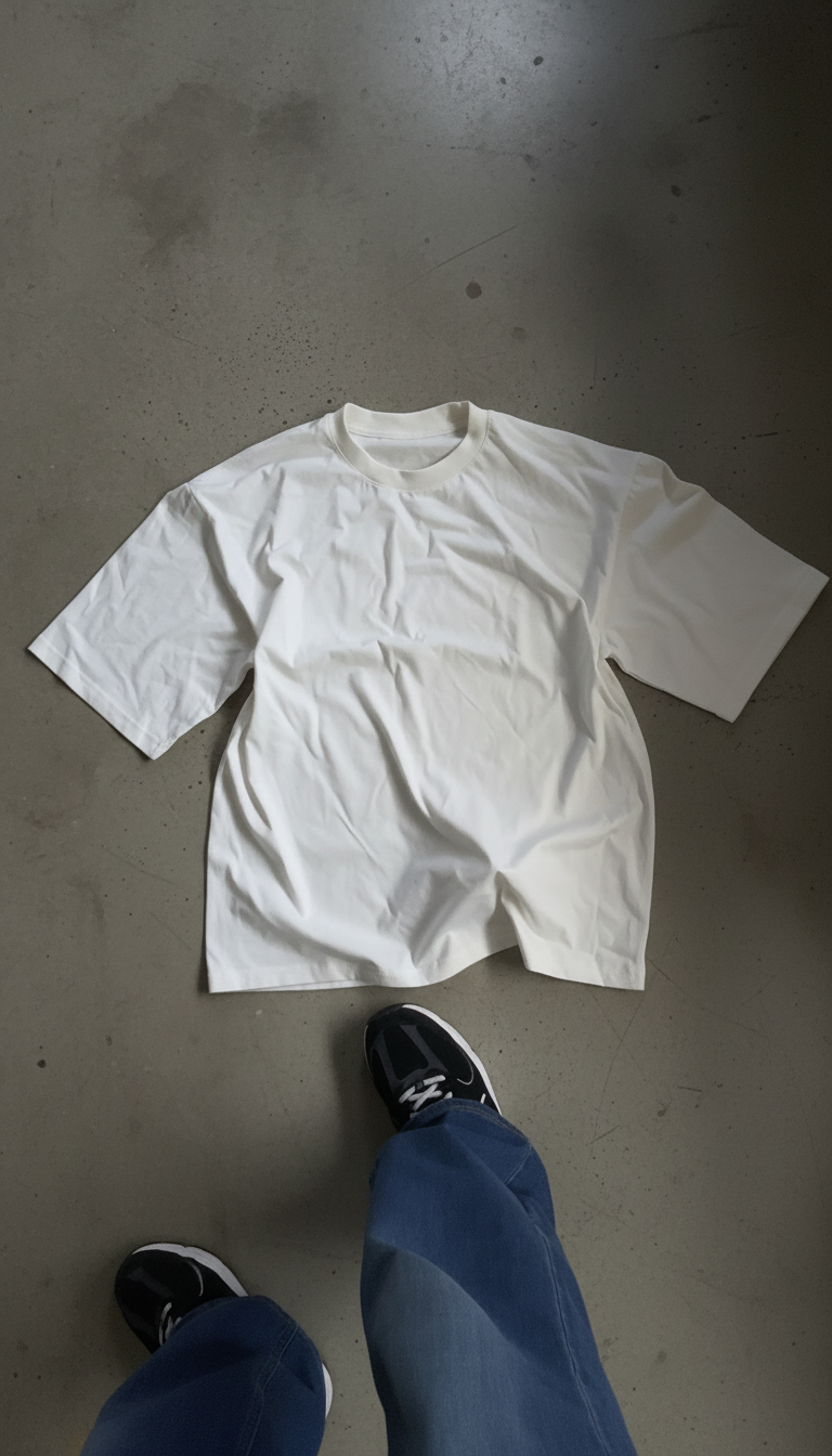 PLAYERA IVORY 240 GSM